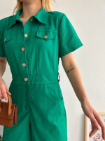 Gabardin Tulum S24761 Yeşil (Beden: L) - Görsel 5