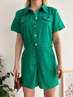 Gabardin Tulum S24761 Yeşil (Beden: L)