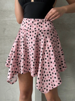 Puantiyeli Etek S25900 Pembe (Beden: S) - Görsel 8