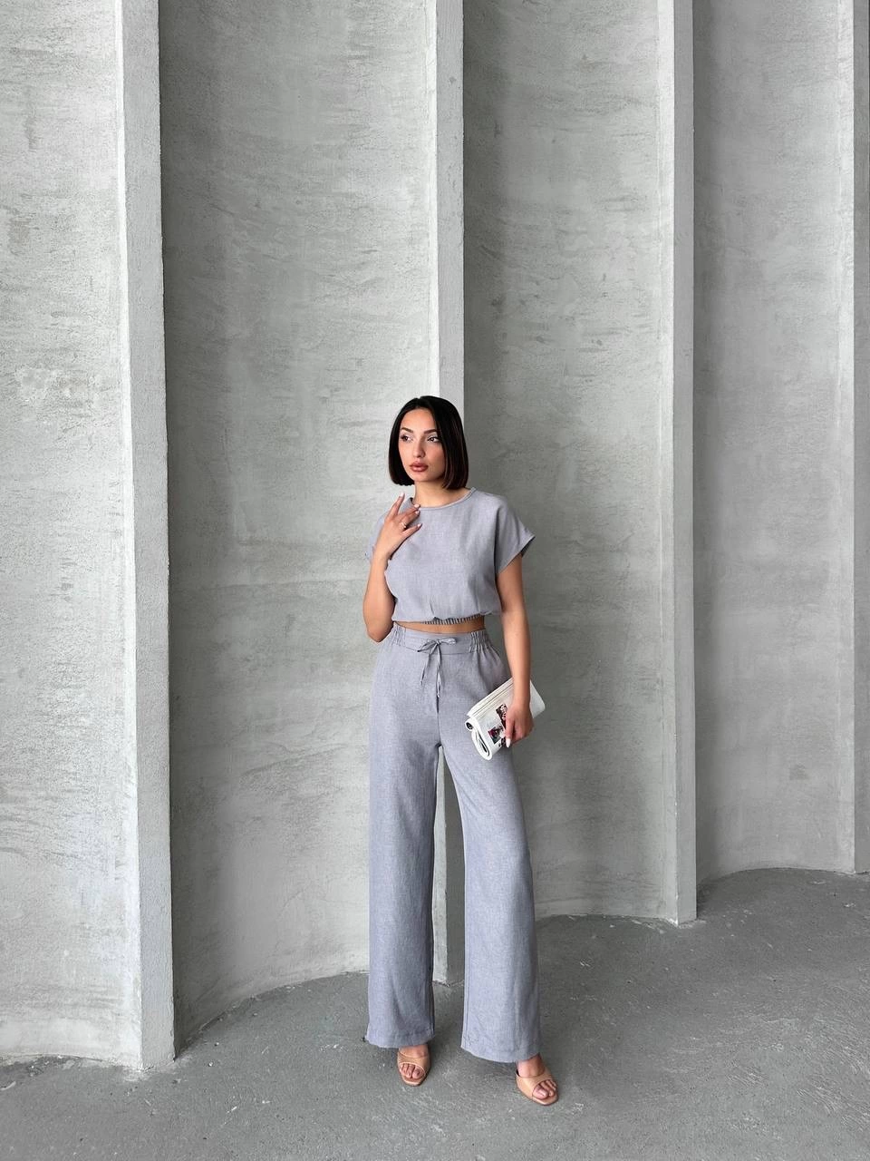 1233375_bluz-pantolon-takim-s255057-20974756-sw960sh1280.png Bluz Pantolon Takım S255057 Gri (Beden: S) - Görsel 2