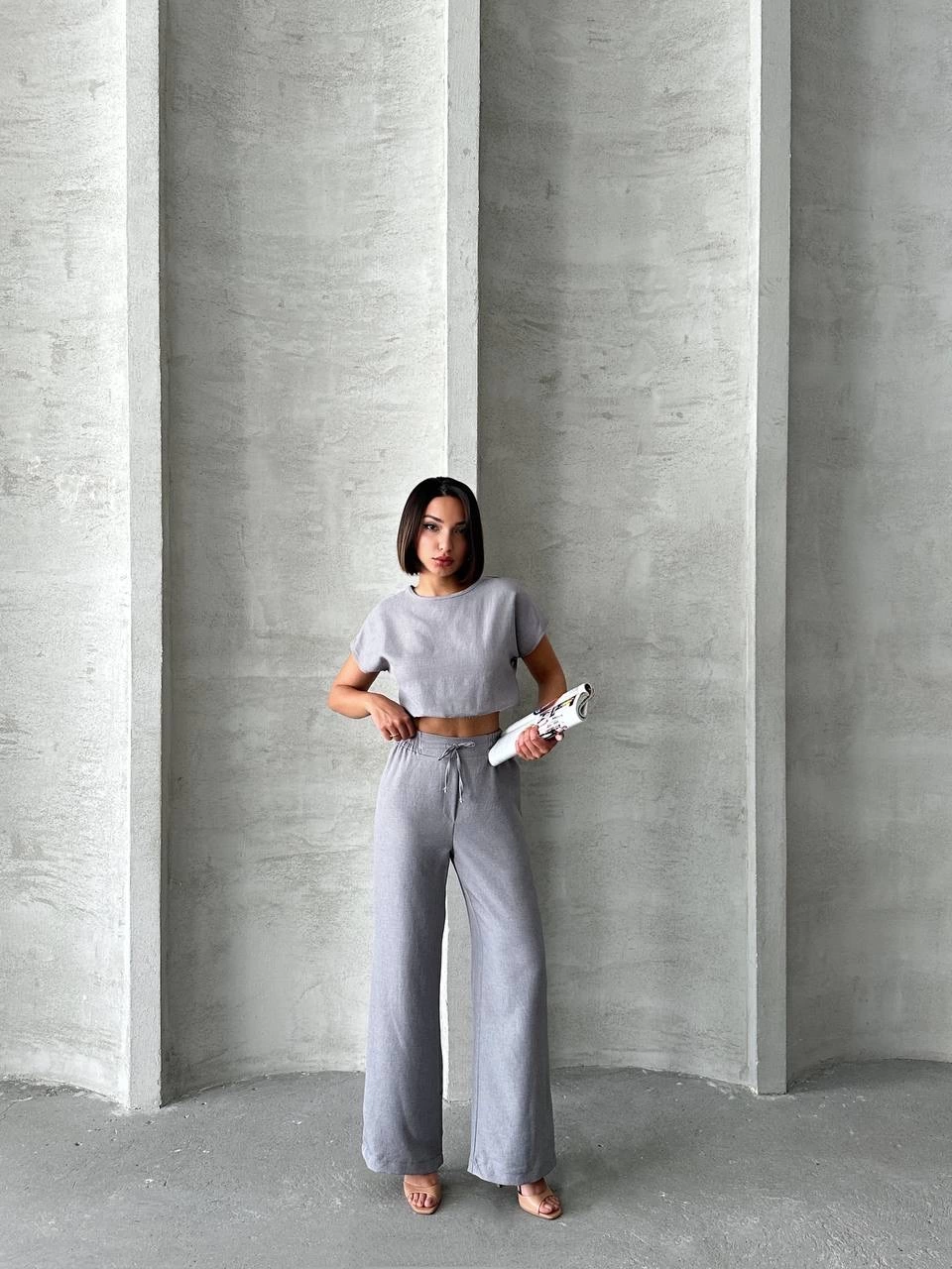 1233375_bluz-pantolon-takim-s255057-50739137-sw960sh1280.png Bluz Pantolon Takım S255057 Gri (Beden: S) - Görsel 3