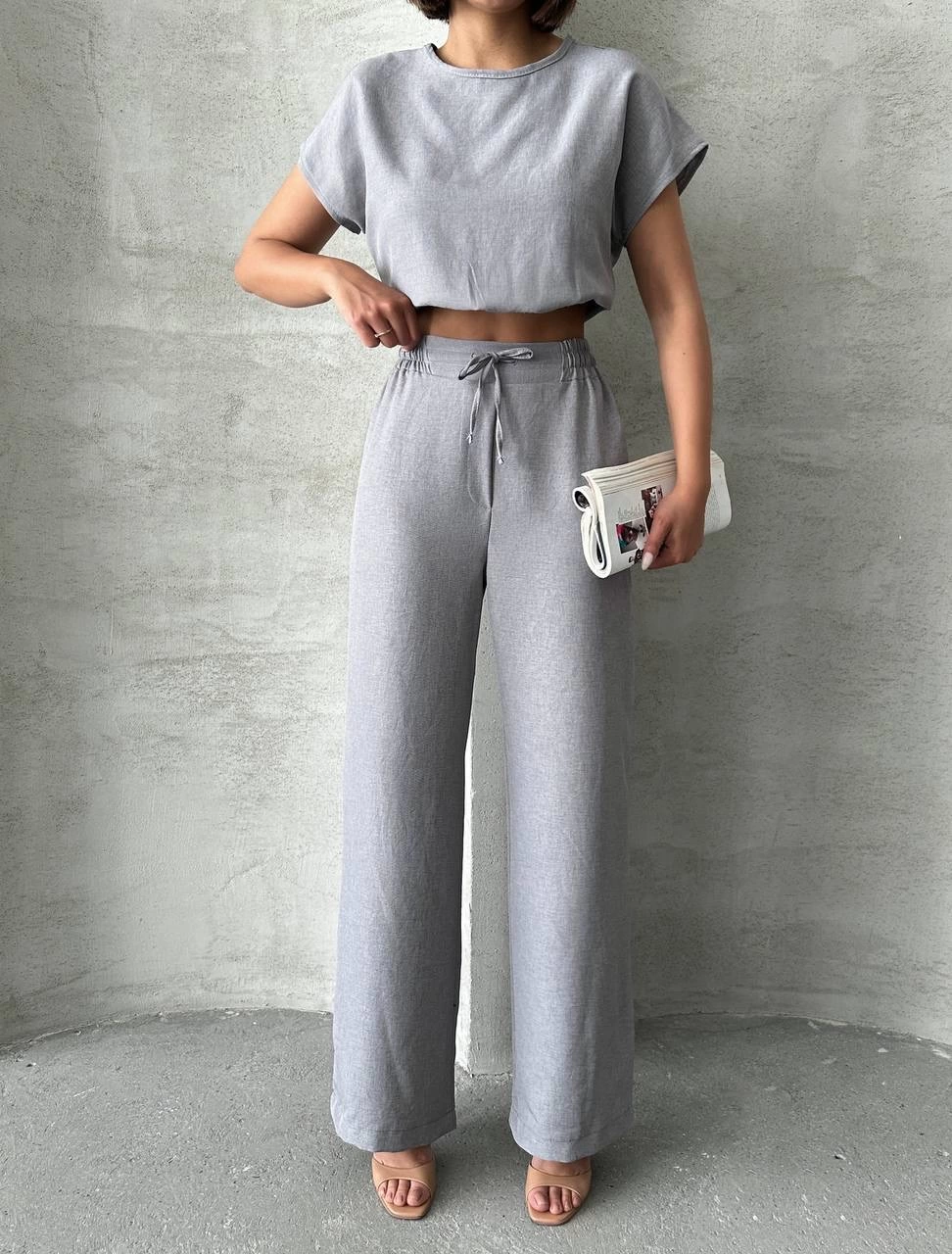 1233375_bluz-pantolon-takim-s255057-76297166-sw972sh1280.png Bluz Pantolon Takım S255057 Gri (Beden: S) - Görsel 4