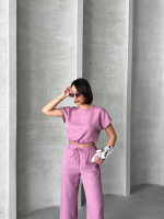 Bluz Pantolon Takım S255057 Gül (Beden: Xl) - Görsel 6