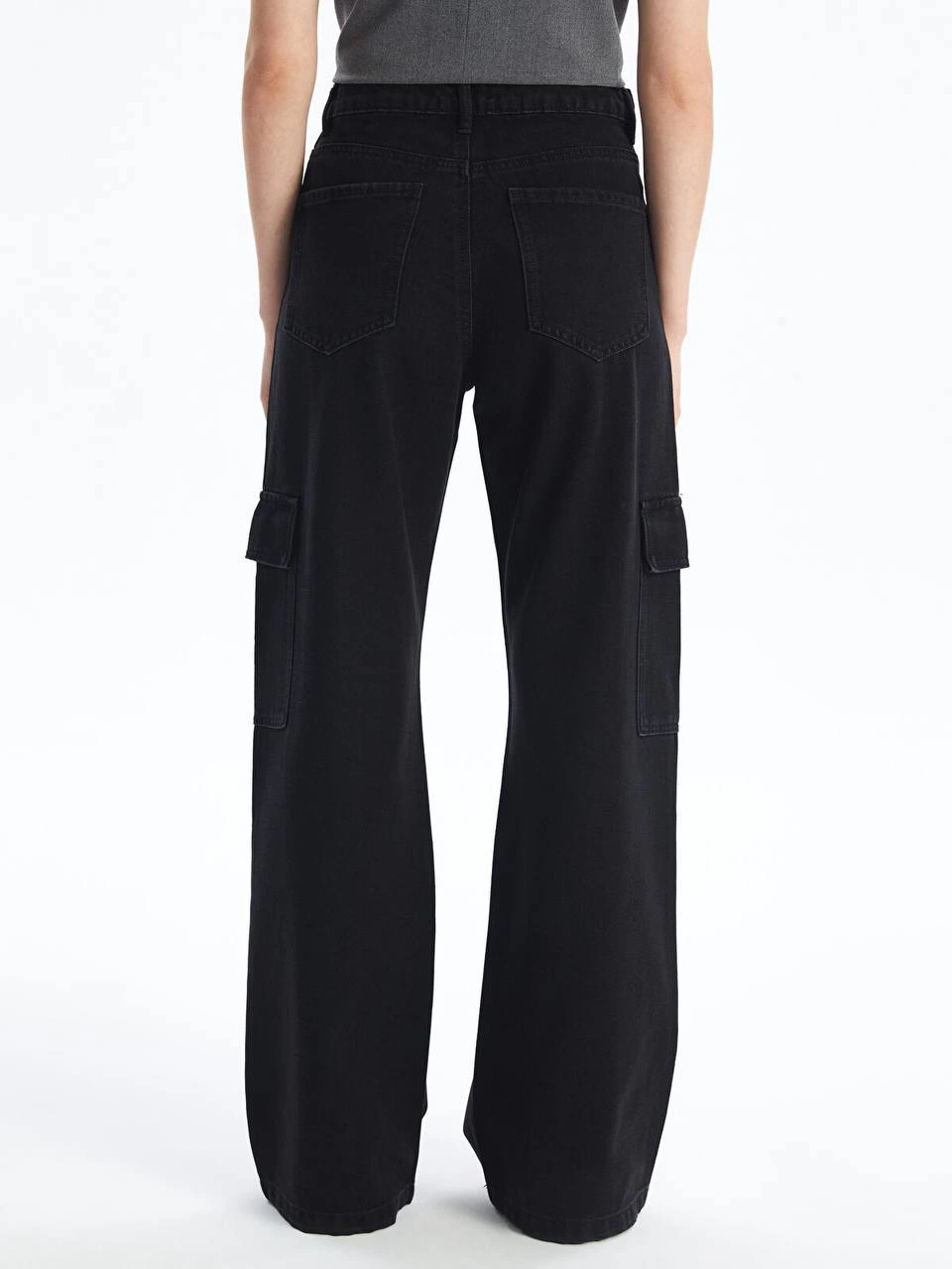 1233702_kargo-cep-jeans-pantolon-siyah-30790933-sw960sh1280.png Kargo Cep Jeans Pantolon Siyah (Beden: 24) - Görsel 3