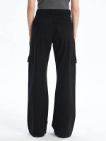 Kargo Cep Jeans Pantolon Siyah (Beden: 32) - Görsel 3