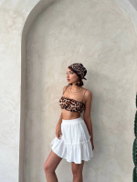 Çingene Keten Etek Beyaz S24808 (Beden: M) - Görsel 3