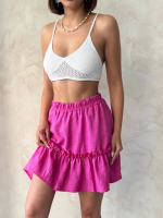 Çingene Keten Etek Fuşya S24808 (Beden: L)