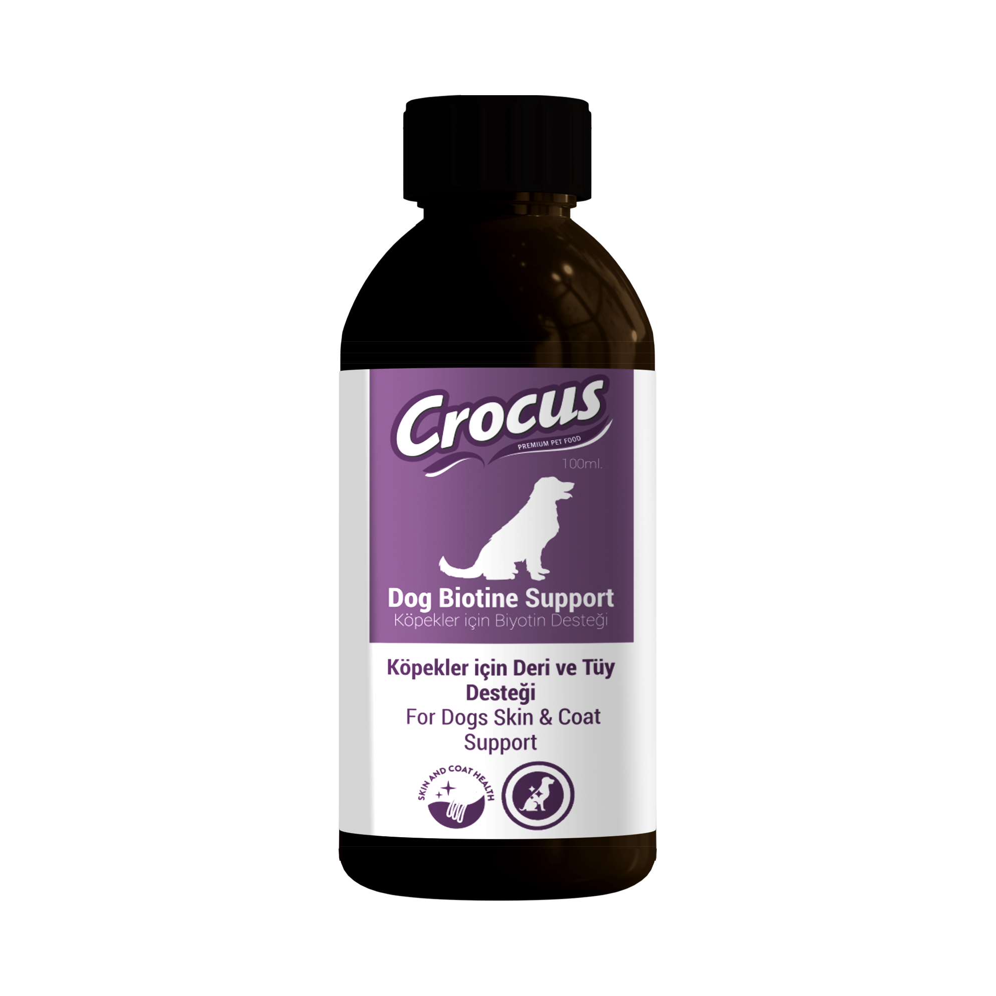 15fea58ae996563bebf2a6b2b0d99376.png CROCUS KÖPEK TÜY SAĞLIĞI DAMLASI 100 ML X 2 ADET - Görsel 3