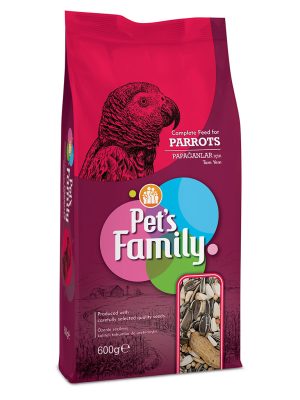 PETS FAMILY PAPAĞAN YEMI 600G X 2 ADET