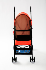 Tommy Evcil Hayvan Arabası Kırmızı 76.5*44*99cm Max 15kg - Görsel 2