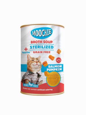MOOCHIE ET SUYU Ç.SOMON BALKABAĞI KISIR.KEDI 135ML X 6 ADET