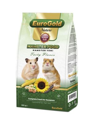 EUROGOLD HAMSTER YEMI 500 GR. X 2 ADET