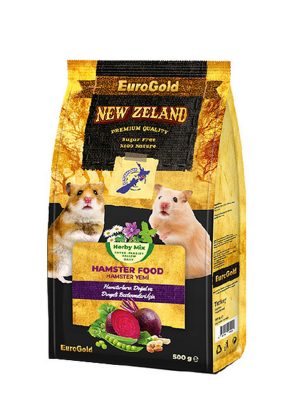 EUROGOLD WORLD NEW ZELAND HAMSTER YEMI 500 GR. X 2 ADET