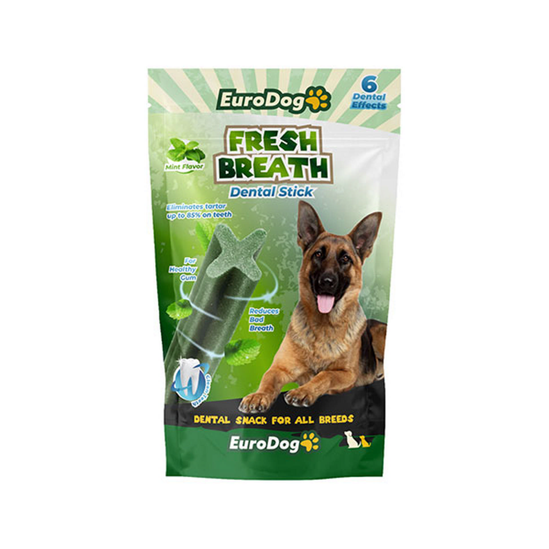 458-5124.jpg EURODOG FRESH BREATH NANELI 100 GR. X 2 ADET - Görsel 1