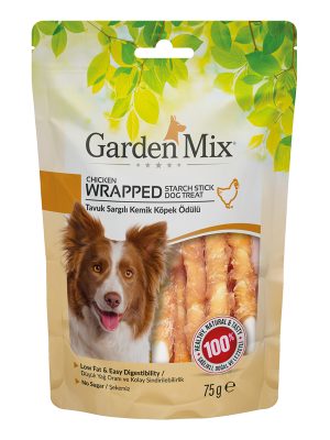GARDEN MIX TAVUK SARGILI KEMIK KÖPEK ÖDÜLÜ 75 GR X 4 ADET