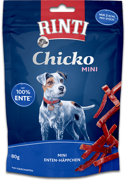 533c33b96bef16201cdff0393ab21729.png RINTI CHICKO MINI KÖPEK ÖDÜLÜ ÖRDEKLI 80 GR X 4 ADET - Görsel 1
