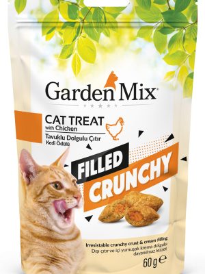 GARDENMIX TAVUKLU İÇI DOLGULU KEDI ÖDÜLÜ 60 GR X 6 ADET