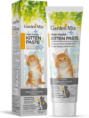 GARDEN MIX KEDI KITTEN MULTIVITAMIN MACUN 100 GRAM X 2 ADET