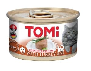 TOMI KEDI HINDI ETLI YAŞ MAMA 85 GR X 6 ADET