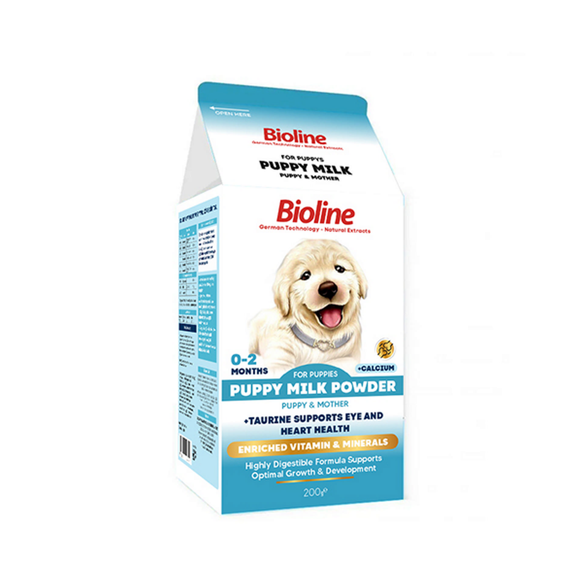 681-8510.jpg BIOLINE PUPPY MILK 200 GR X 2 ADET - Görsel 1