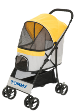Tommy Evcil Hayvan Arabası Sarı 67*47*98cm Max 15kg - Görsel 2