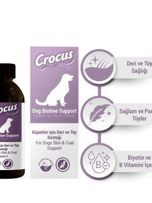 CROCUS KÖPEK TÜY SAĞLIĞI DAMLASI 100 ML X 2 ADET