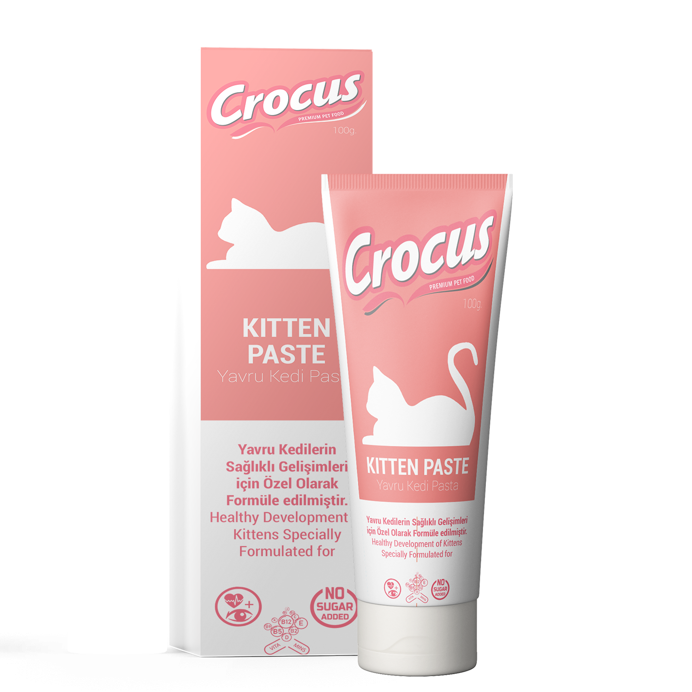 7ea609ce40ca6a6a3184f37a497f4b26.png CROCUS KEDI KITTEN MALT MACUNU 100 GRAM X 2 ADET - Görsel 2