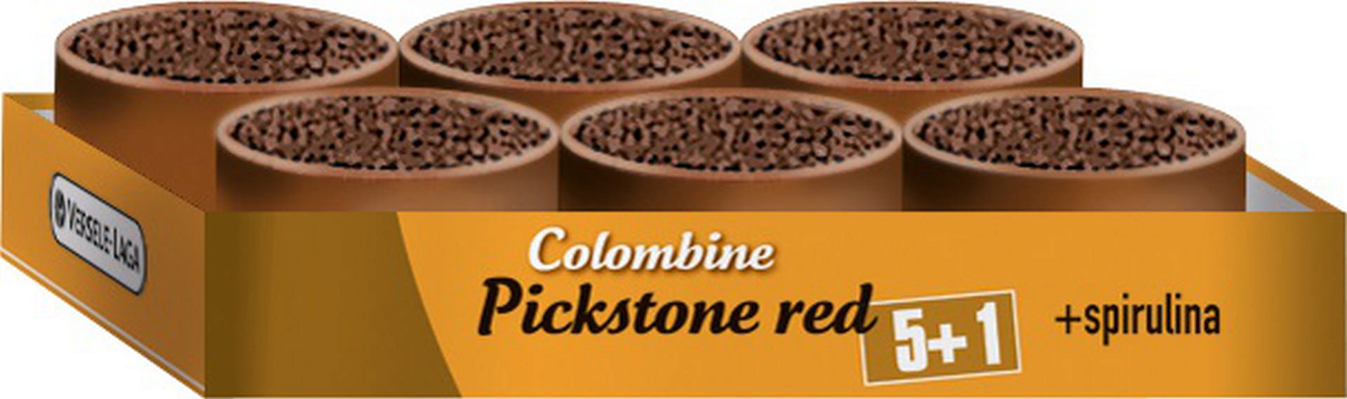 992436_95631243.jpg VERSELE LAGA COL.PICKSTONE RED 5 1 GÜVERCÜN MİNERAL DEST.6LI - Görsel 1