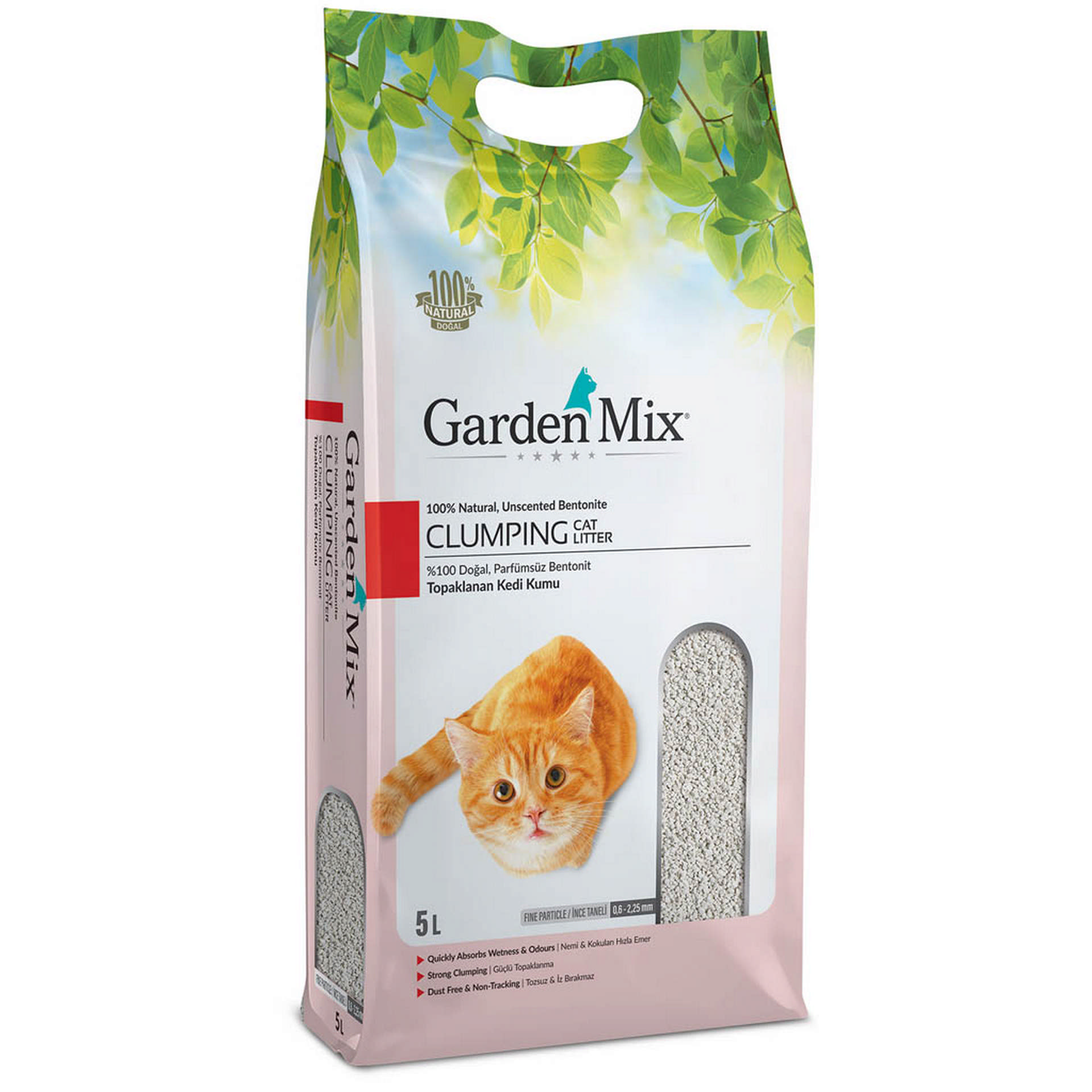 992713_12344833.jpg Gardenmix Bentonit Parfümsüz İnce 5l - Görsel 1