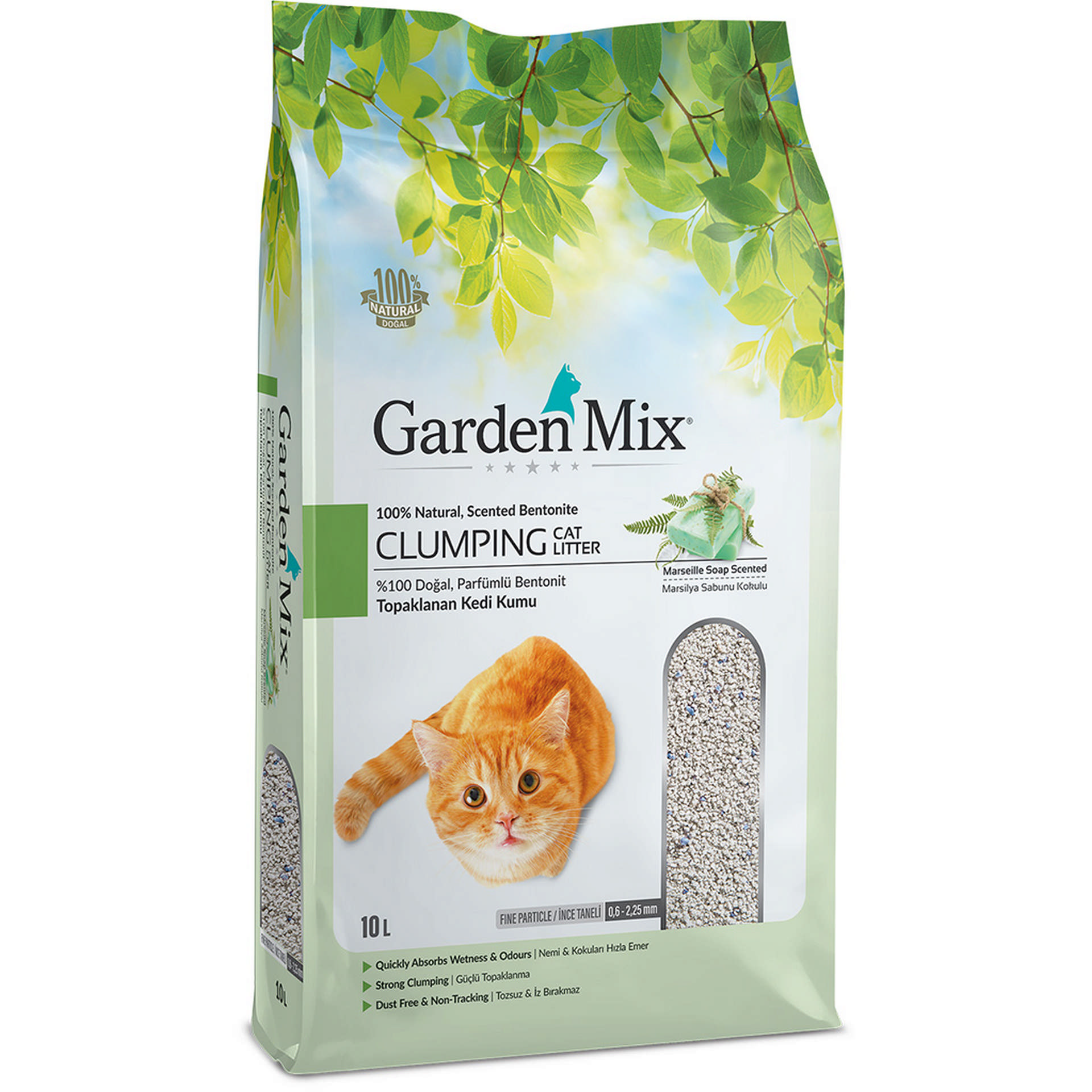 992901_15334376.jpg Gardenmıx Bentonit Marsilya Sabunu Kalın 10l - Görsel 1