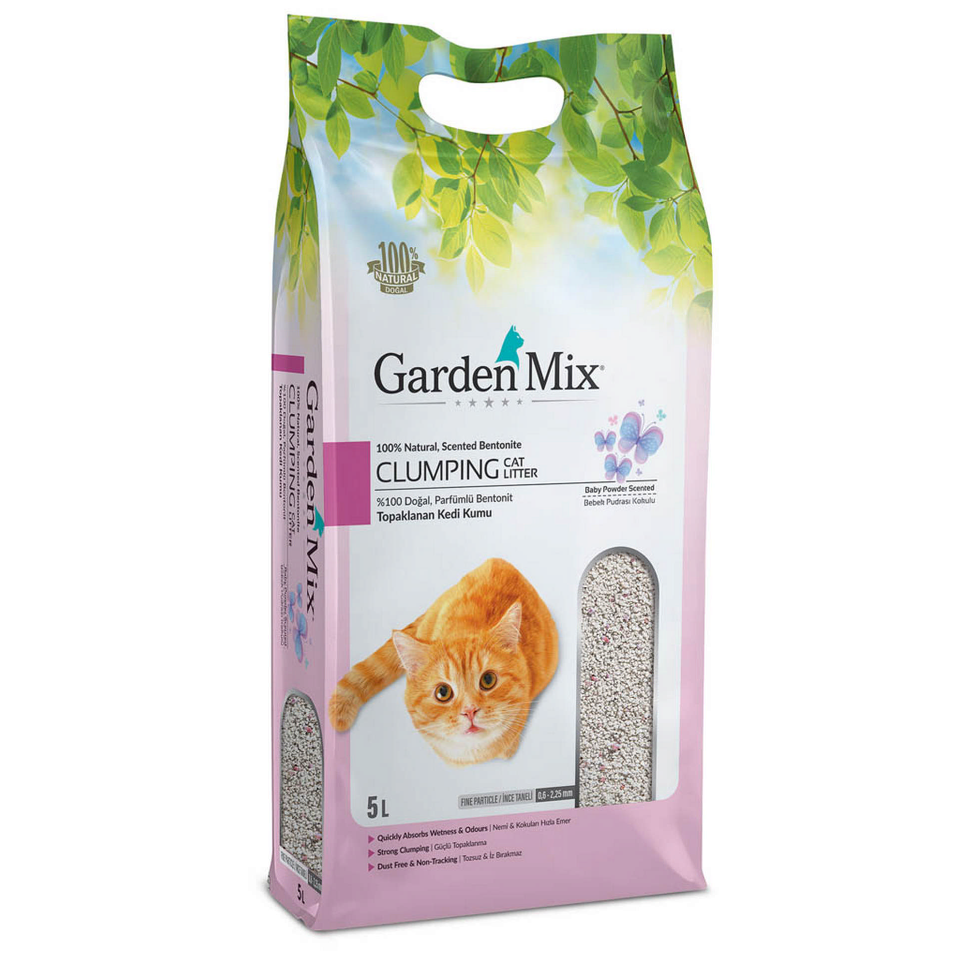 993048_31676811.jpg Gardenmix Bentonit Bebek Pudrası İnce 5l - Görsel 1