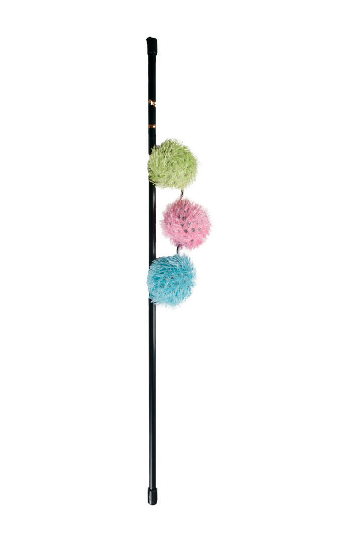993082_42625769.jpg Karlıe Kedi Oltası Kedi Otlu 50cm Karışık Renkli - Görsel 1