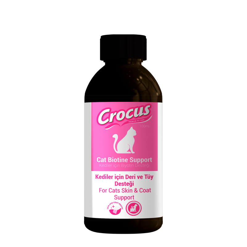 993210_387cc40a4da4e3422e98df3297b891d6.png Crocus Kedi Tüy Sağlığı Damlası 100 Ml - Görsel 3