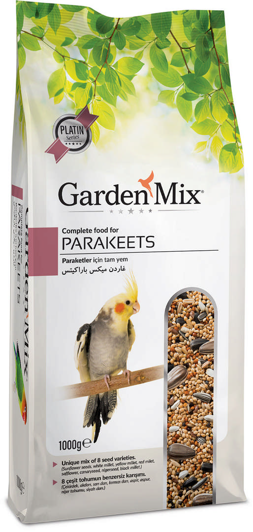 993487_9714724.jpg Gardenmix Platin Paraket Yemi 1kg - Görsel 1