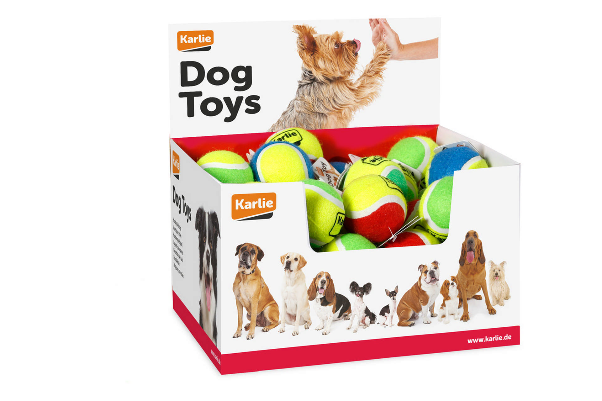 993536_9502315.jpg Karlıe Tenis Topu 6 Cm - Görsel 1