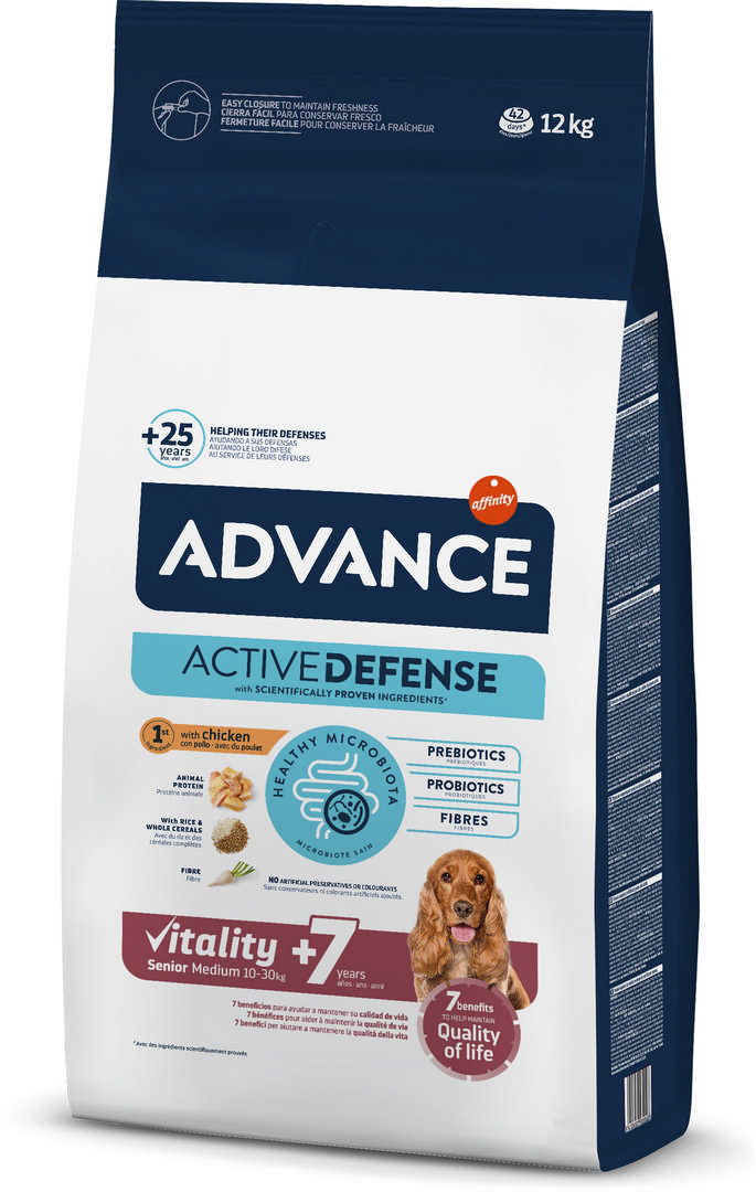 993974_0e158c6f461bc51556e2b16017186bbf.jpg Advance Dog Medıum Senıor 12 Kg - Görsel 1