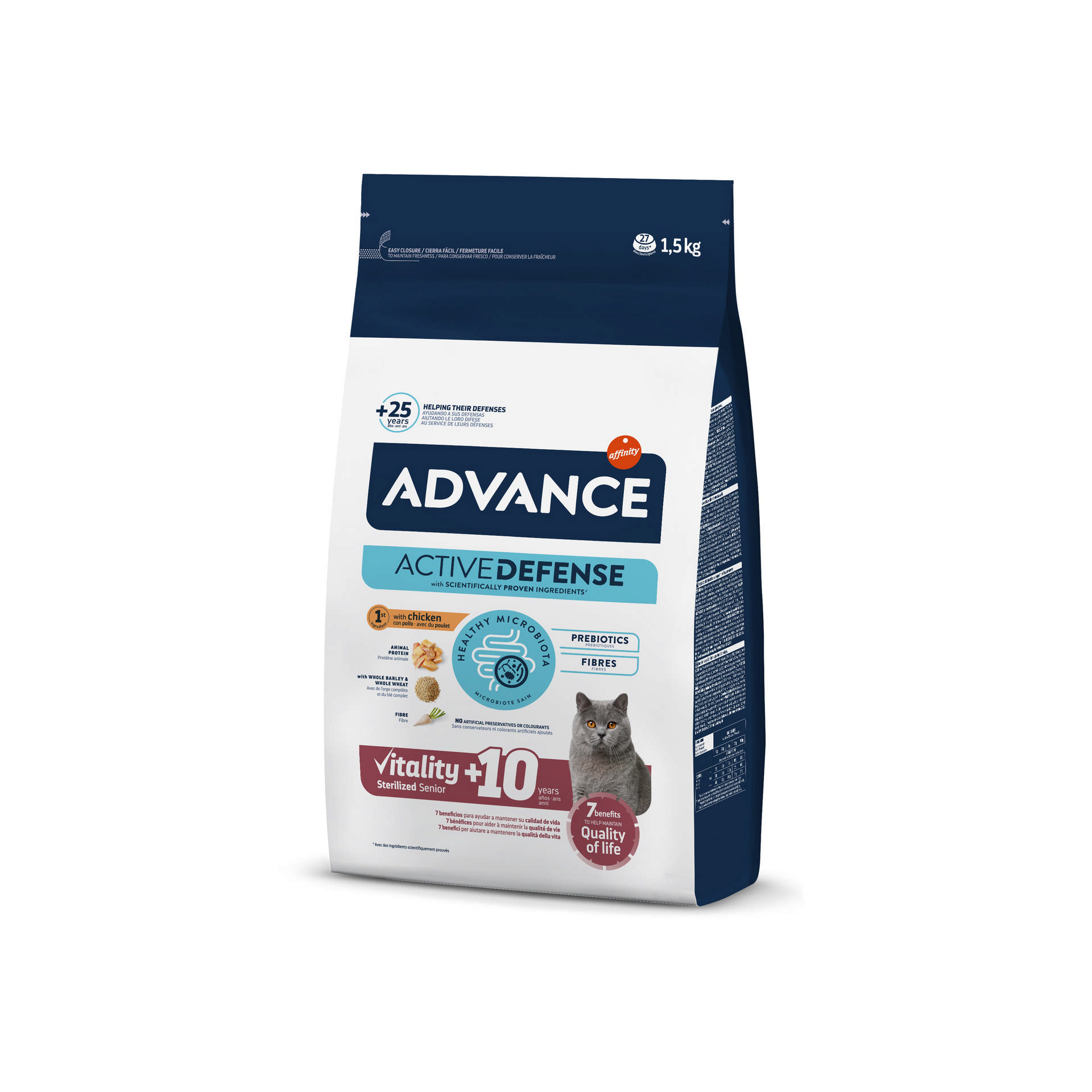 993978_24c95ac988c632dfe590249dffbdb992.jpg Advance Cat Sterılızed+10 Senıor 1.5 Kg - Görsel 1