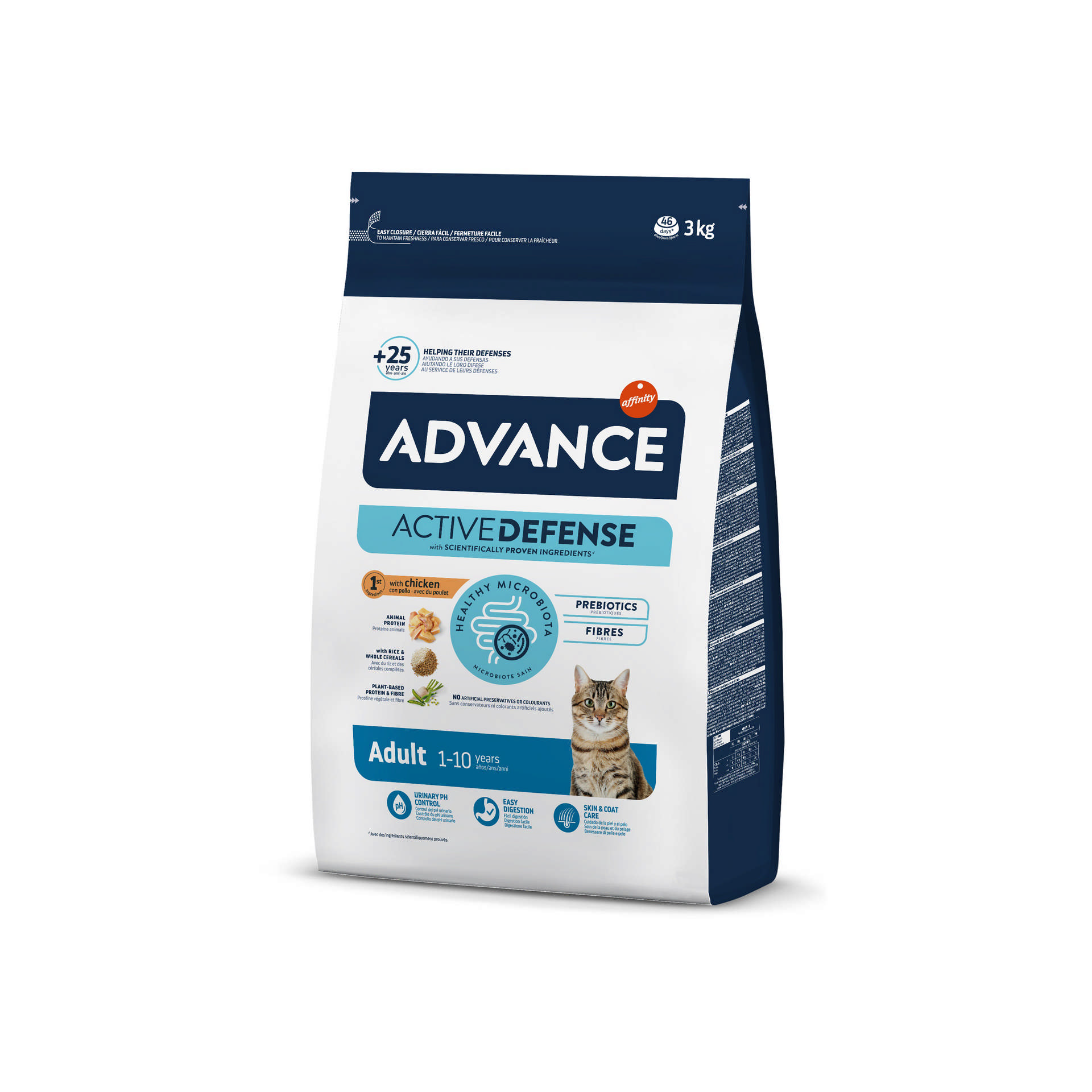 994590_aa7a18550553ac2ccd6cc74757a1ea95.jpg Advance Cat Adult Chıcken & Rıce 3 Kg - Görsel 1