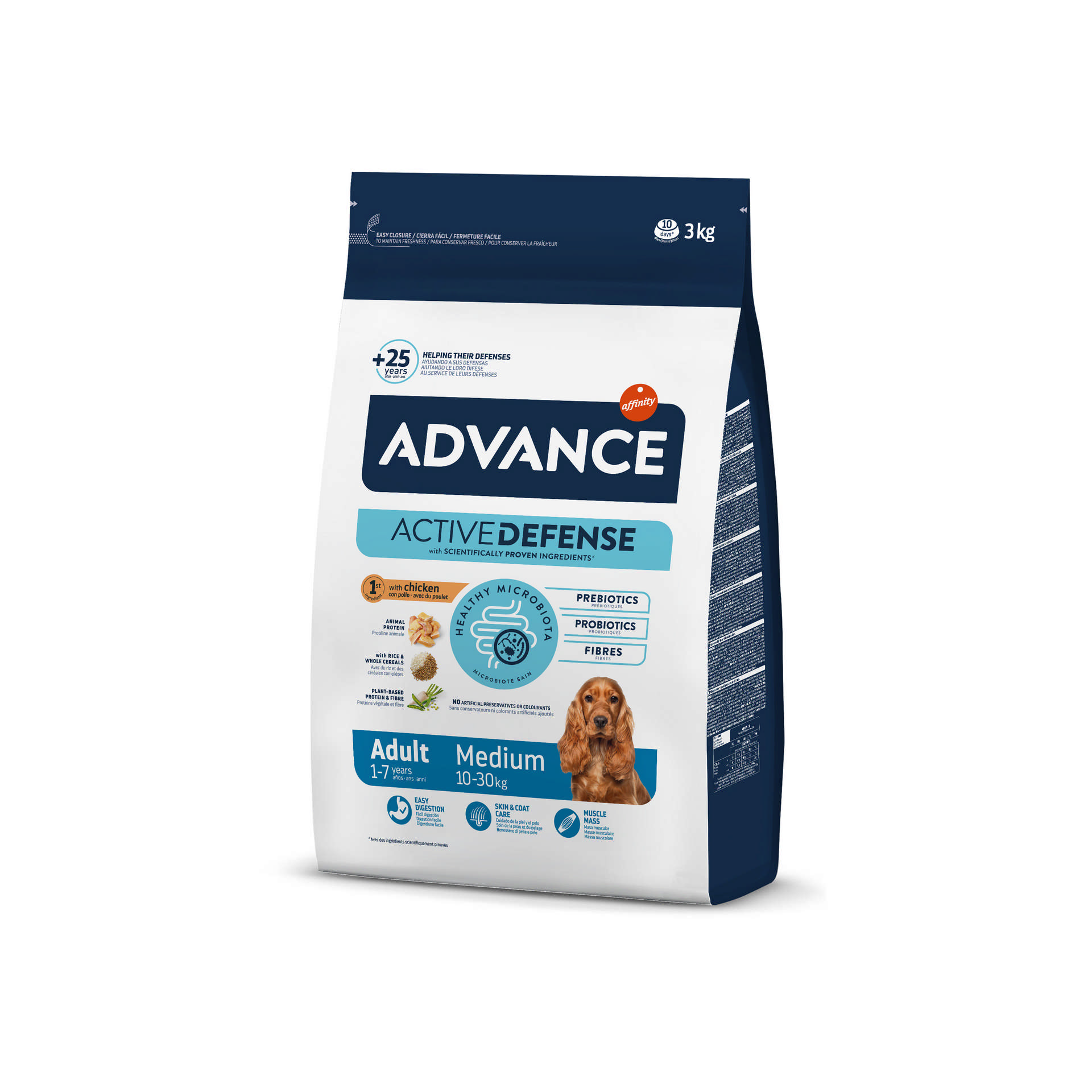 994685_3f7440024dda7976950573c188d1e10c.jpg Advance Dog Medıum Adult 3 Kg - Görsel 1