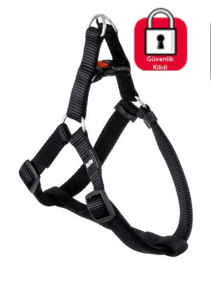 Karlıe Kilitli Göğüs Tasma Xs 20-35cm Siyah