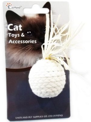 Eastland Düğümlü İp Kedi Oyn.çap:4,5 Cm