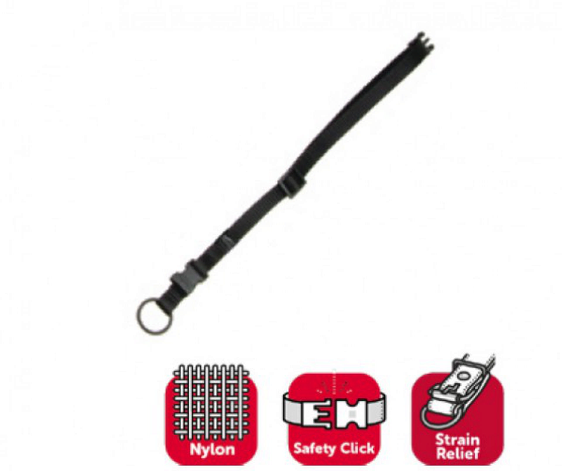 994867_385ed7955672d9e2adfebfa1b9111dac.jpg Karlıe Kilitli Boyun Tasması Xs 20-35 Cm Siyah - Görsel 1