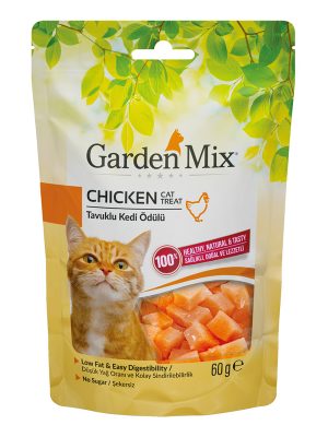 GARDEN MIX TAVUKLU KEDI ÖDÜLÜ 60 GR X 4 ADET