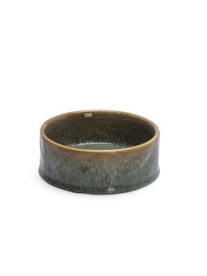 Beeztees DBL Köpek Mama Su Kabı, Seramik, Yeşil, 13,5cm, 500ml