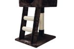 Beeztees Kedi Tırmalama, Kahvrerengi, 40x35x82x110cm - Görsel 5