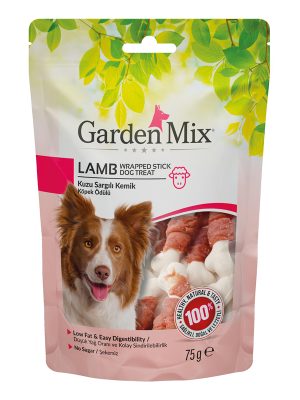 GARDEN MIX KUZU SARGILI KEMIK KÖPEK ÖDÜLÜ 75 GR X 4 ADET