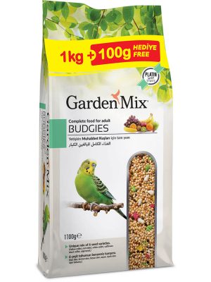 GARDENMIX PLATIN MEYVELI MUHABBET KUŞ YEMI 1.1 KG X 2 ADET