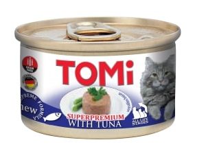 TOMI KEDI TON BALIKLI YAŞ MAMA 85 GR X 6 ADET