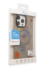 Joko iPhone 14 Pro Colorful Magsafe Kapak - Siyah - Görsel 2