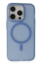 Joko iPhone 14 Pro Frost Standlı Magsafe Kapak - Sierra Blue